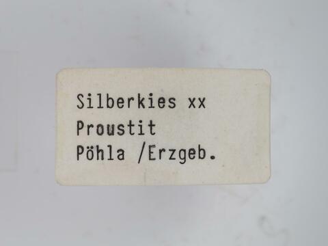 Label Images - only: Argentopyrite & Proustite
