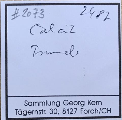 Label Images - only: Calcite