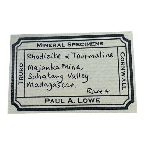 Label Images - only: Rhodizite & Rubellite