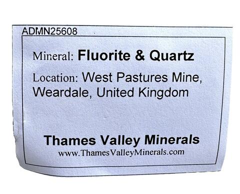 Label Images - only: Fluorite & Quartz