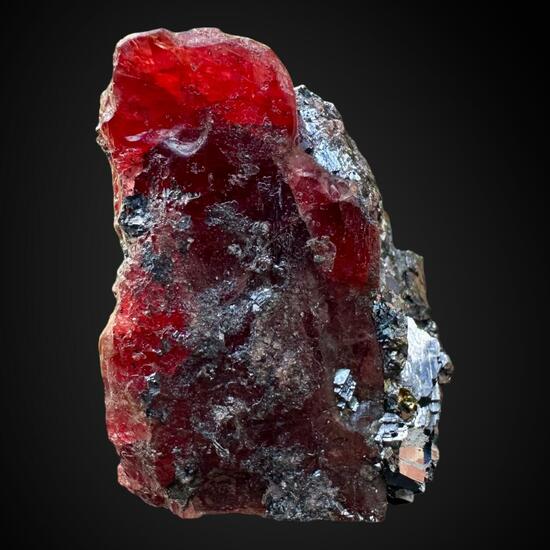 Rhodonite With Galena