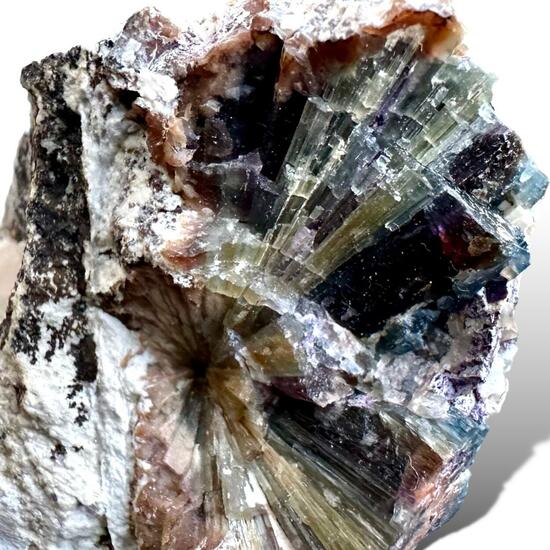 Fluorapatite & Fluorite