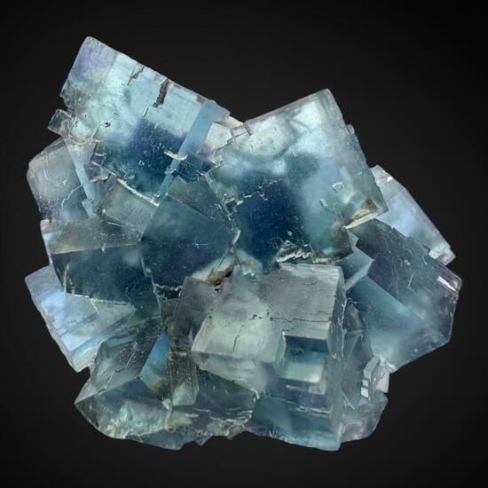Fluorite With Galena Inclusions