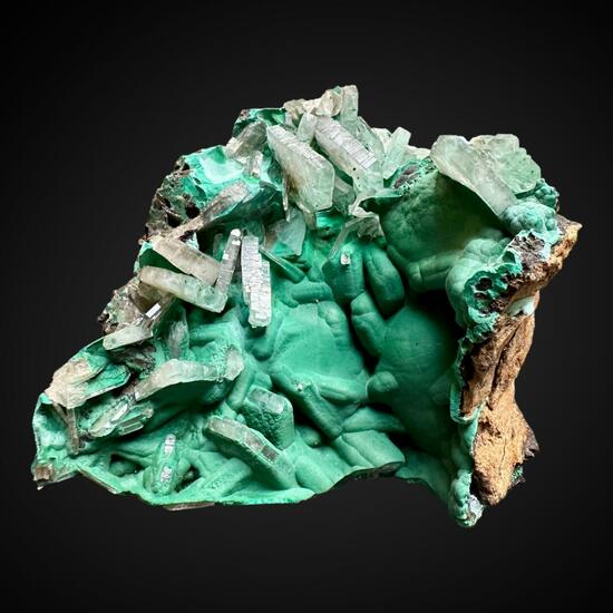 Baryte & Malachite