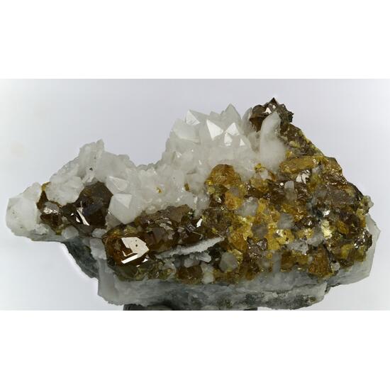 Sphalerite On Quartz