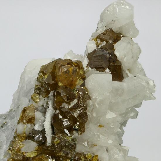 Sphalerite On Quartz