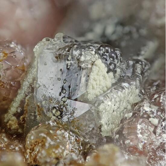 Heulandite Hyalite & Quartz