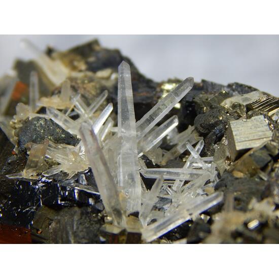 Quartz Sphalerite & Pyrite