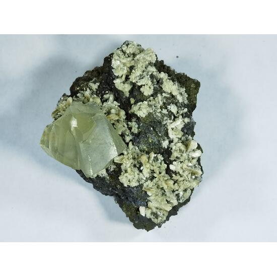 Calcite & Stellerite