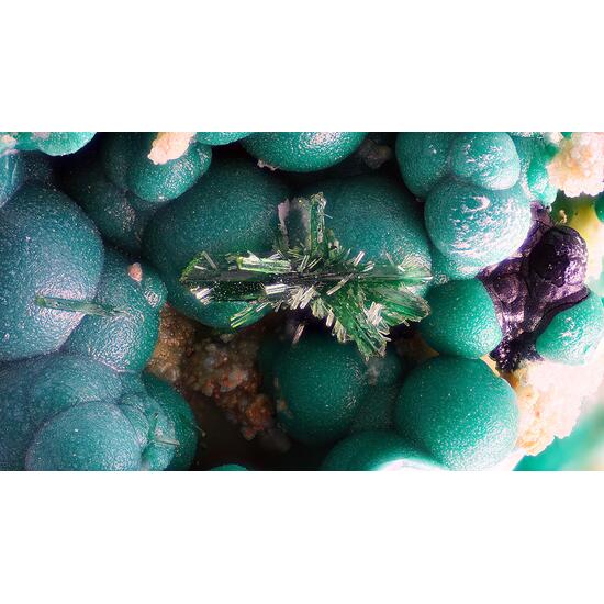 Libethenite Chrysocolla