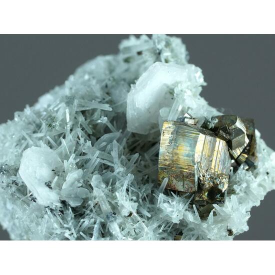 Pyrite Quartz & Calcite