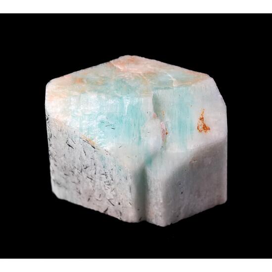 Microcline Var Amazonite With Schorl