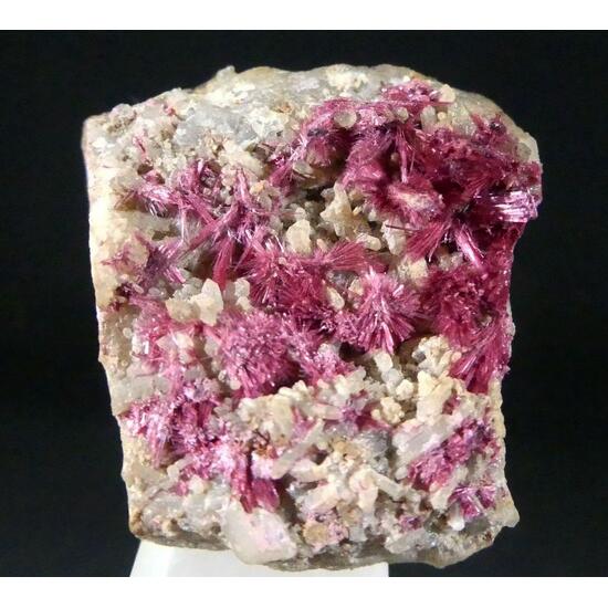 Erythrite On Quartz