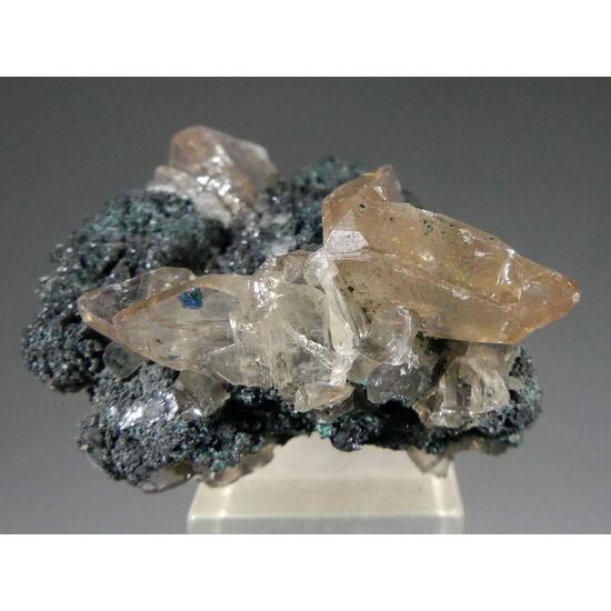 Cerussite With Arsentsumebite On Tennantite