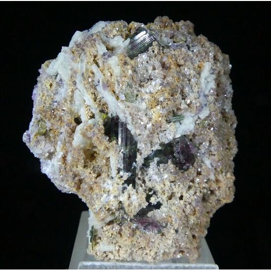 Elbaite With Lepidolite & Cleavelandite