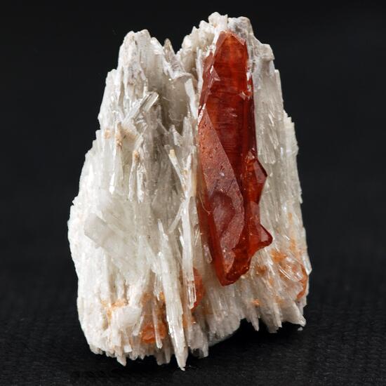 Hessonite On Diopside