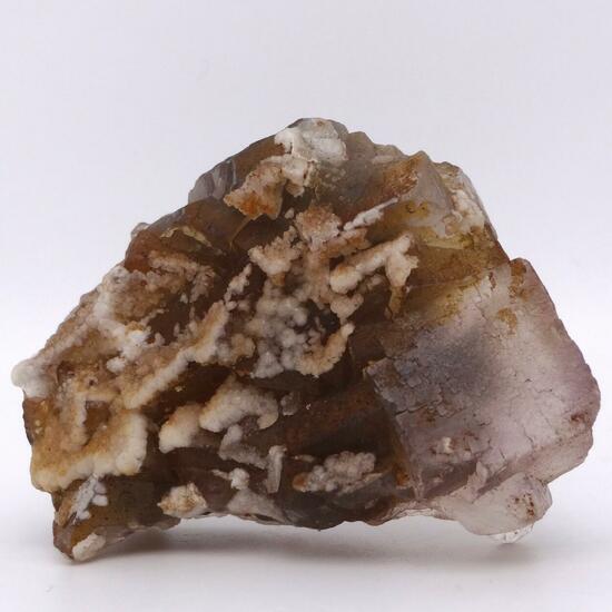 Fluorite With Calcite