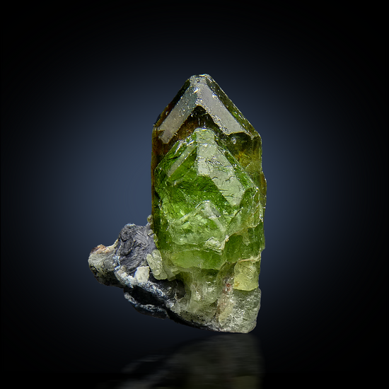 Peridot With Magnetite