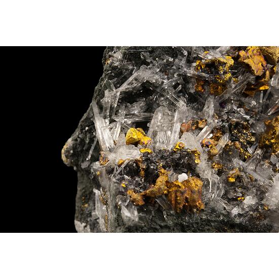 Chalcopyrite With Quartz