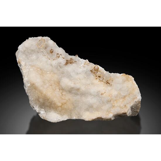 Quartz With Calcite On Marble