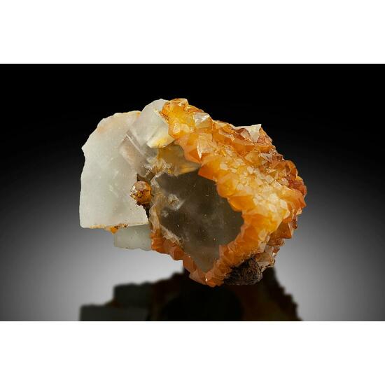 Fluorite With Quartz