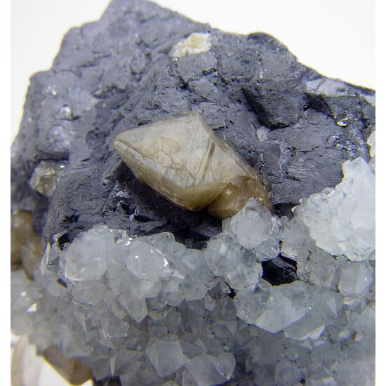 Cerussite On Galena