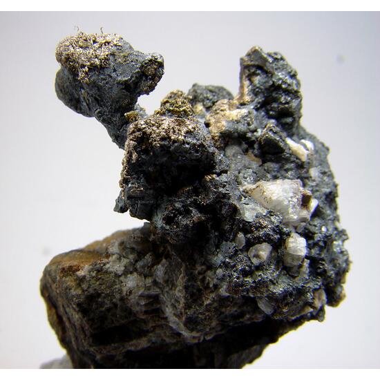 Native Silver On Acanthite