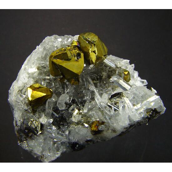 Chalcopyrite & Quartz