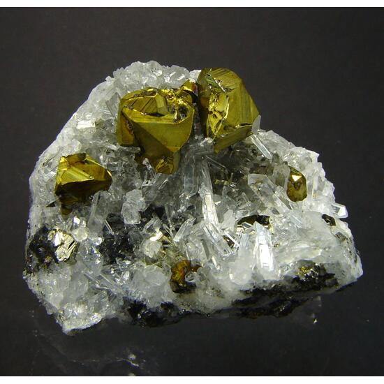 Chalcopyrite & Quartz