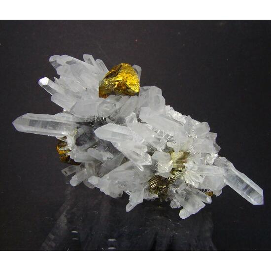 Chalcopyrite & Quartz