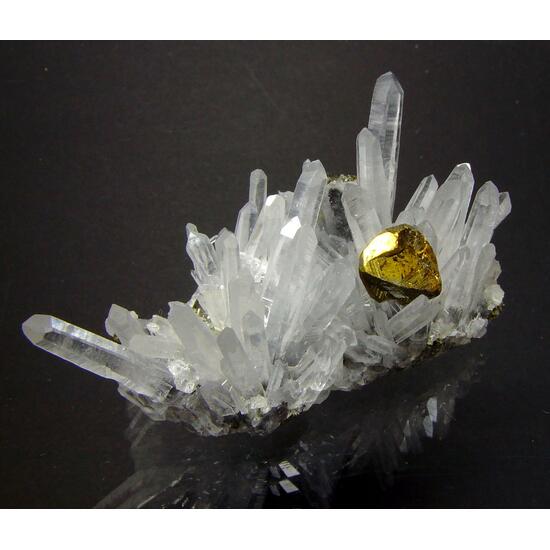 Chalcopyrite & Quartz