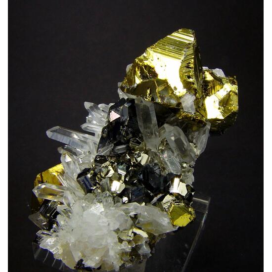 Chalcopyrite & Quartz