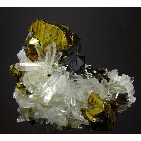 Chalcopyrite & Quartz