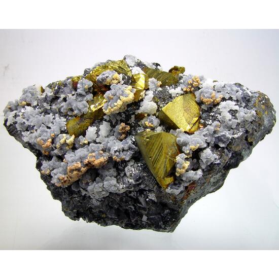 Chalcopyrite & Quartz