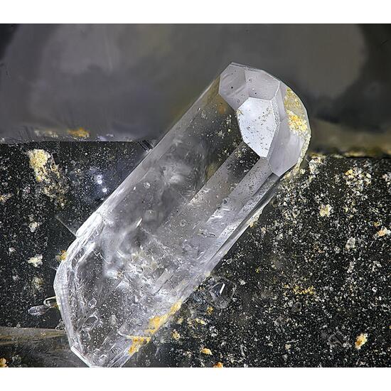 Phenakite On Quartz