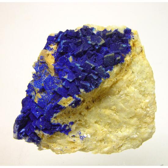 Azurite On Dolomite