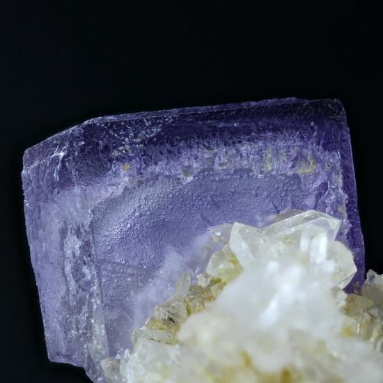 Fluorite With Quartz