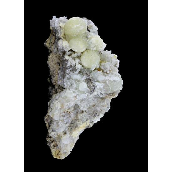 Wavellite On Quartz