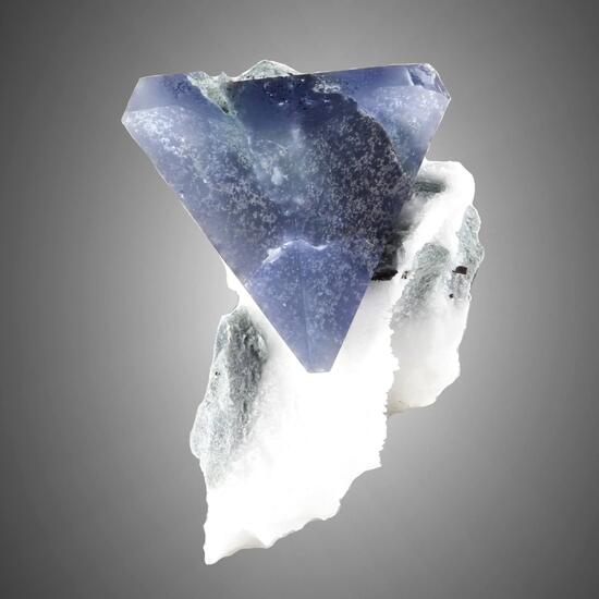 Benitoite With Neptunite