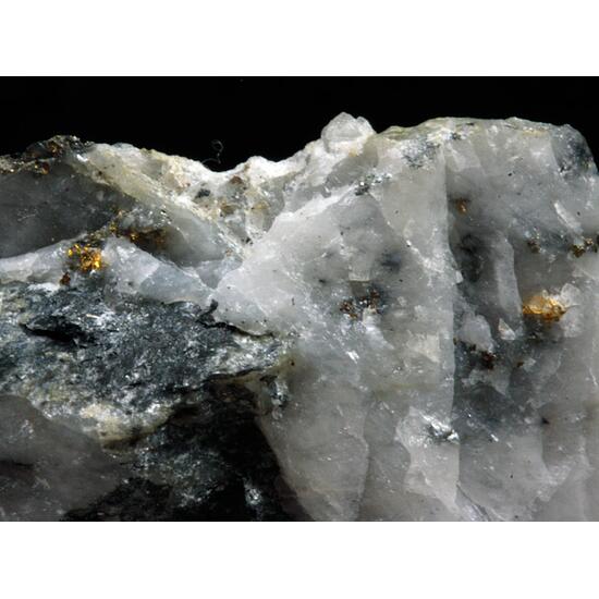 Native Gold Arsenopyrite & Quartz
