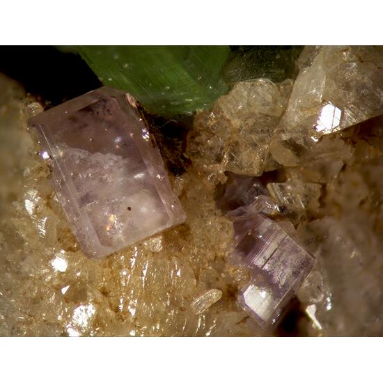 Fluorapatite & Elbaite