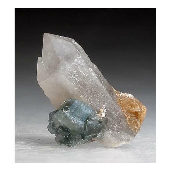 Apatite On Quartz