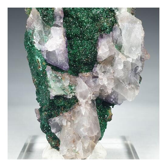 Cuprite Brochantite & Fluorite