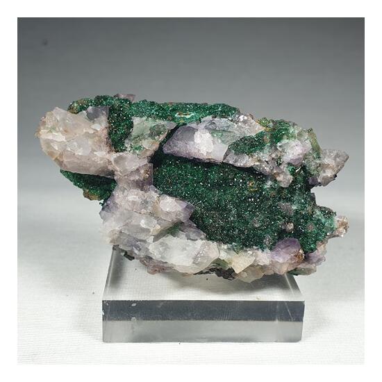 Cuprite Brochantite & Fluorite