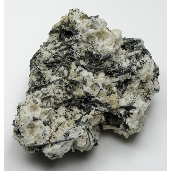 Stibnite & Chalcedony