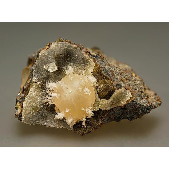 Thomsonite-Ca Chabazite-Ca & Analcime