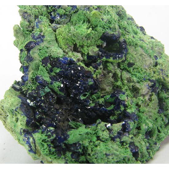 Azurite & Bayldonite