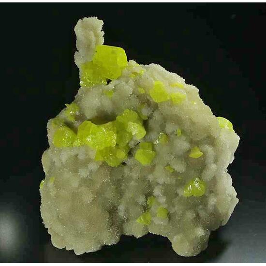 Native Sulphur & Calcite