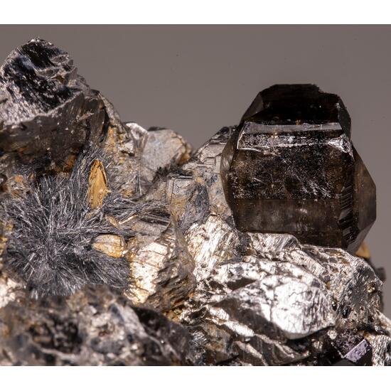 Cassiterite Arsenopyrite Jamesonite & Siderite