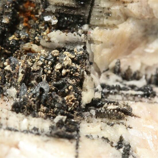 Native Silver With Baryte